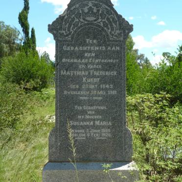 KOKOT Matthias Frederick 1843-1916 &amp; Susanna Maria 1863-1926