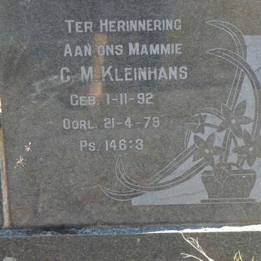 KLEINHANS C.M. 1892-1979
