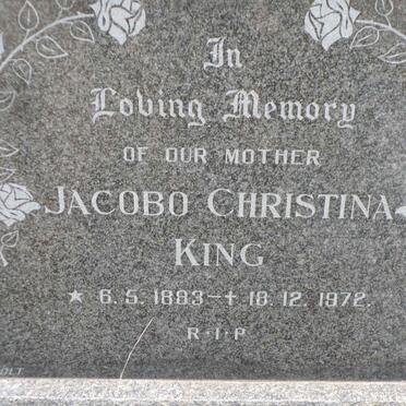 KING Jacobo Christina 1883-1972