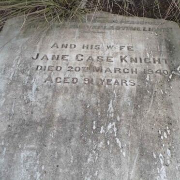 KNIGHT Jane Case -1940