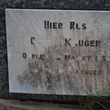 KRUGER Gert -1930