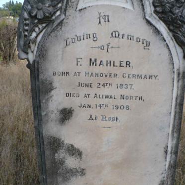MAHLER F. 1837-1908