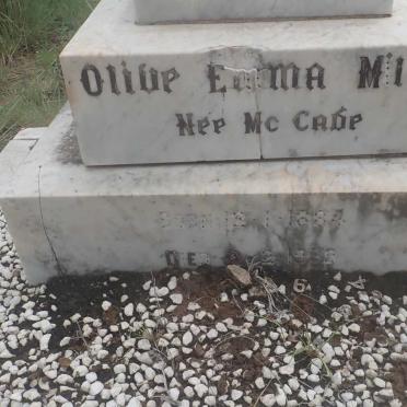 MILES Olive Emma nee McCABE 1884-1939