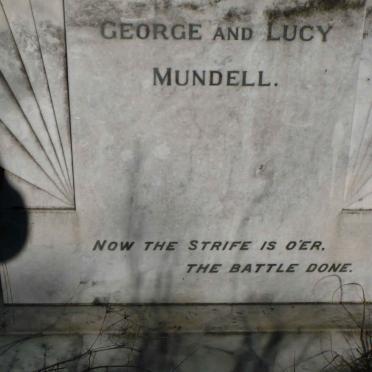 MUNDELL George &amp; Lucy