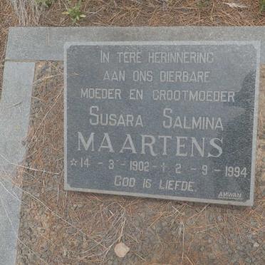 MAARTENS Susara Salmina 1902-1994