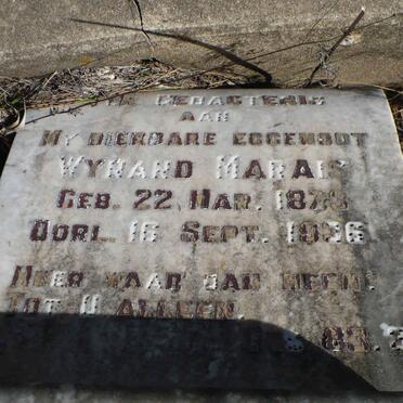 MARAIS Wynand 1878-1936