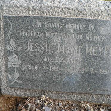 MEYER Jessie Marie nee EDWARDS 1912-1951