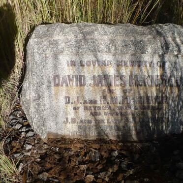 McKIEVER David James 1934-1935