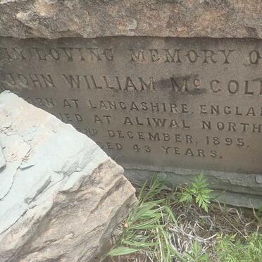 McCOLL John William -1895