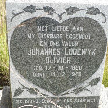 OLIVIER Johannes Lodewyk 1880-1949