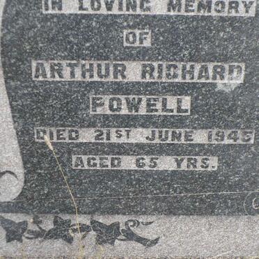 POWELL Arthur Richard -1945