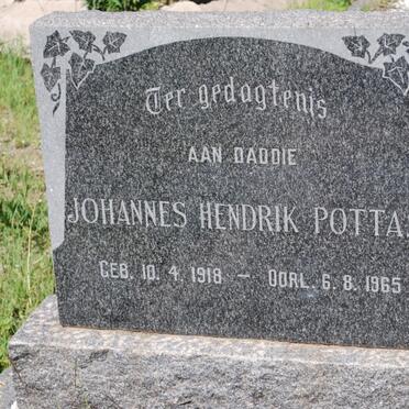 POTTAS Johannes Hendrik 1918-1965