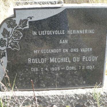 PLOOY Roelof Mechiel, du 1905-1957