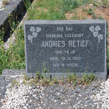 RETIEF Andries -1960