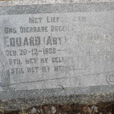 ROUX Eduard C.H. 1908-1952