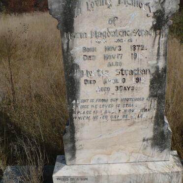 STRACHAN Maria Magdalene nee ROGERS 1872-1916 :: STRACHAN Myrtle -1912