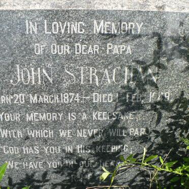 STRACHAN John 1874-1949