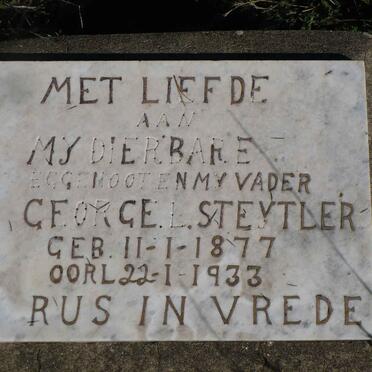 STEYTLER George L. 1877-1933