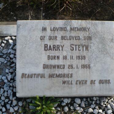 STEYN Barry 1939-1955