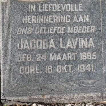 STEENEKAMP Jacoba Lavina 1865-1941