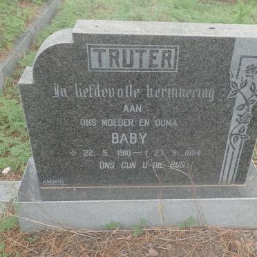 TRUTER Baby 1910-1994
