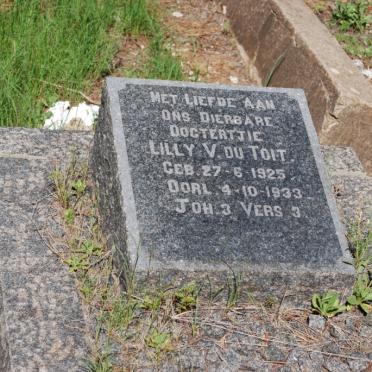 TOIT Lilly V., du 1925-1933