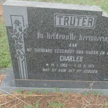 TRUTER Charles 1905-1971