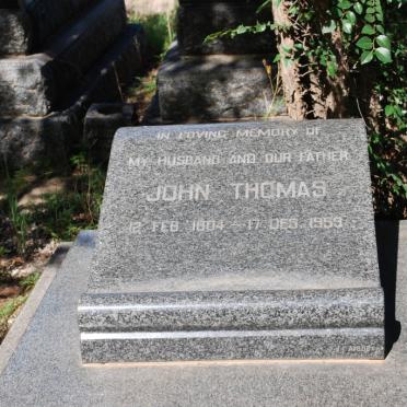 THOMAS John 1904-1959