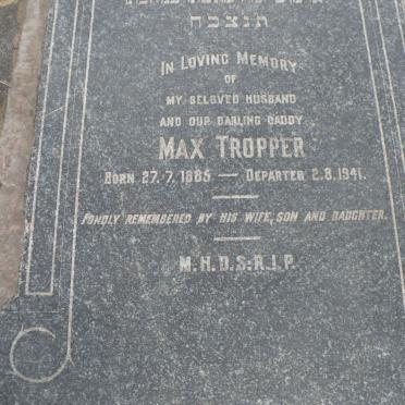 TROPPER Max 1885-1941