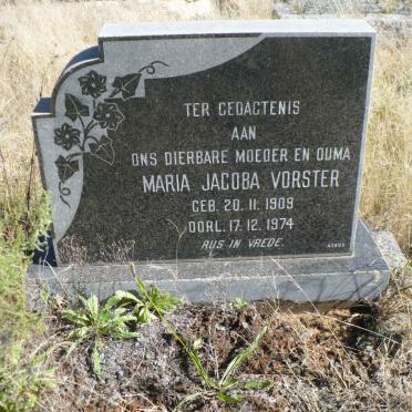 VORSTER Maria Jacoba 1909-1974