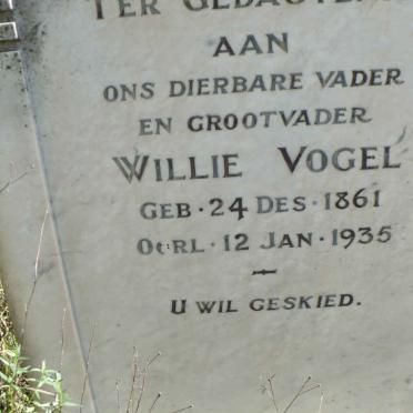 VOGEL Willie 1861-1935