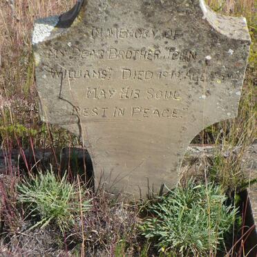 WILLIAMS John -1919