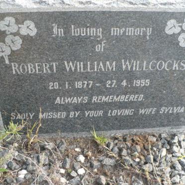 WILLCOCKS Robert William 1877-1955