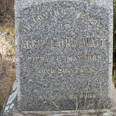 WATT Aggie Laing -1888