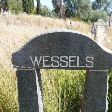 WESSELS Anthon 1899-1940 &amp; Elizabeth Margaretha 1899-1984
