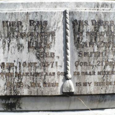 ZYL Lily, van nee SMITH 1871-1937