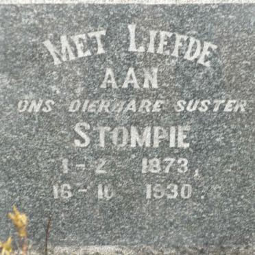 ? Stompie 1873-1930