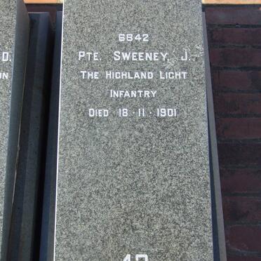 SWEENEY J. -1901