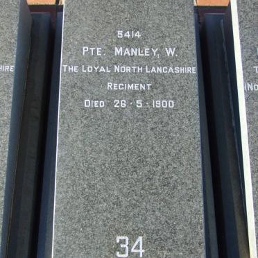 Eastern Cape, ALIWAL NORTH, British War Memorials