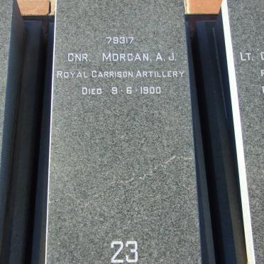 MORGAN A.J. -1900