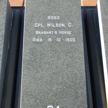 WILSON C. -1900