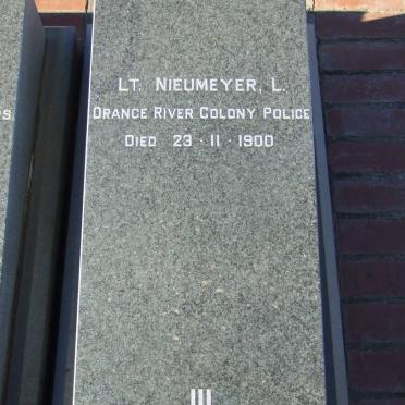 NIEUMEYER L. -1900