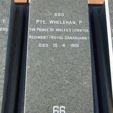 WHELEHAN P. -1901