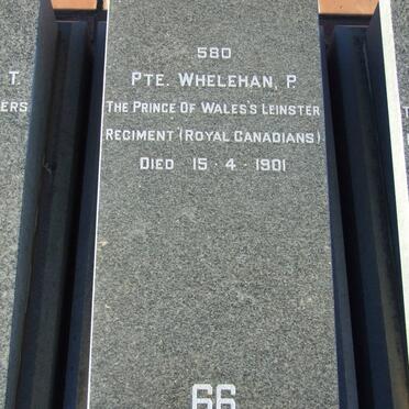 WHELEHAN P. -1901