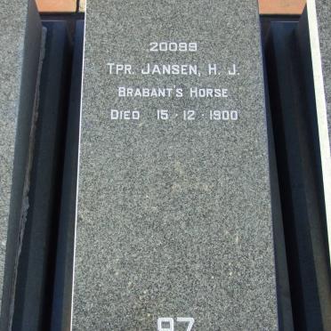 JANSEN H.J. -1900