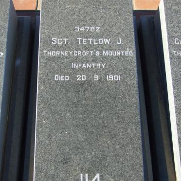 TETLOW James -1901 
