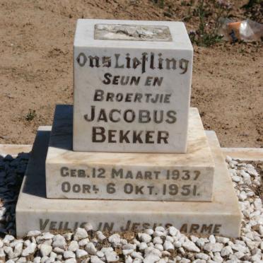 BEKKER Jacobus 1937-1951