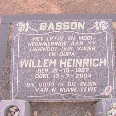 BASSON Willem Heinrich 1957-2004