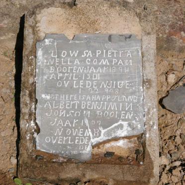 COMPAN Lowsa Pietranella 1894-1908 :: JONSON Albert Benjamin 1907-?