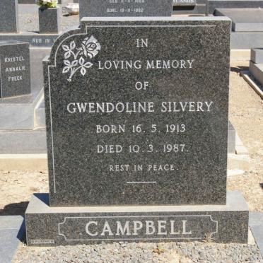 CAMPBELL Gwendoline Silvery 1913-1987